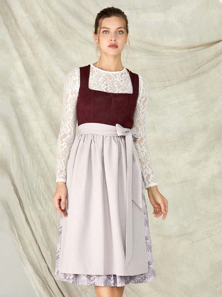 Dirndl se zipem - moderní tradice s praktickým pohodlím